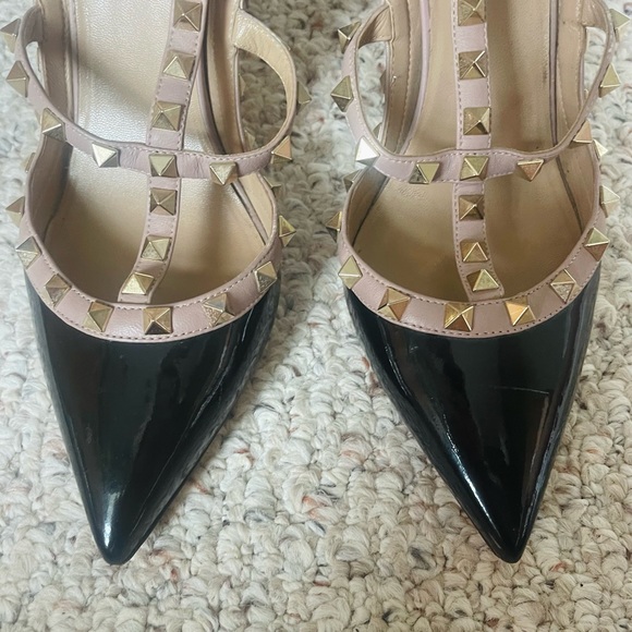 Valentino Rockstud Caged Pumps 100mm - Picture 3 of 5